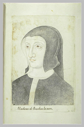 Portrait de Madame de Bourbon la mère_0