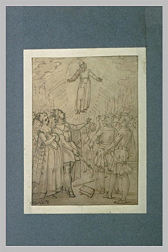 Saint François de Paule apparaissant à Louis XIII et Anne d'Autriche_0