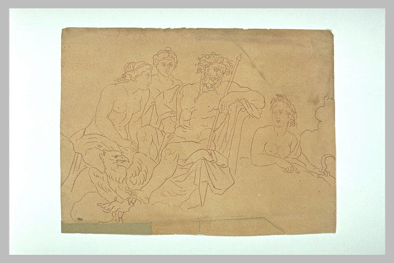 Jupiter, Junon, Cérès et une autre déesse_0