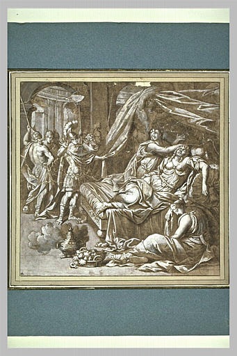 Antoine arrivant chez Cléopâtre et la trouvant morte_0