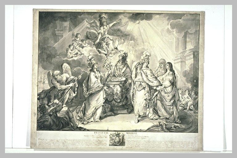Allégorie du traité de l'Indépendance américaine_0
