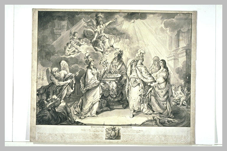 Allégorie du traité de l'Indépendance américaine_1
