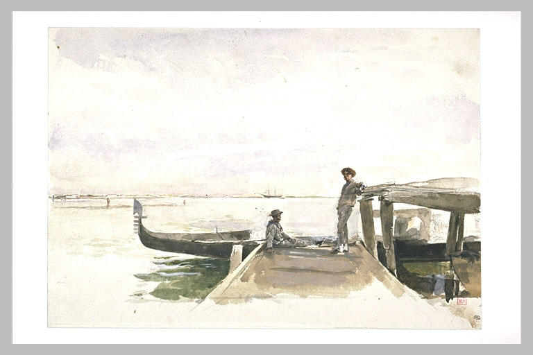 Ponton à Venise_0