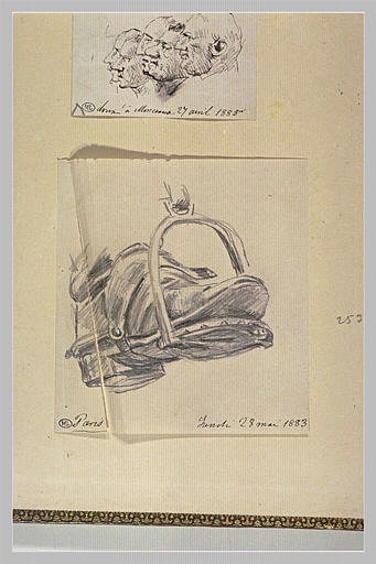 Etude de pied dans un étrier_0