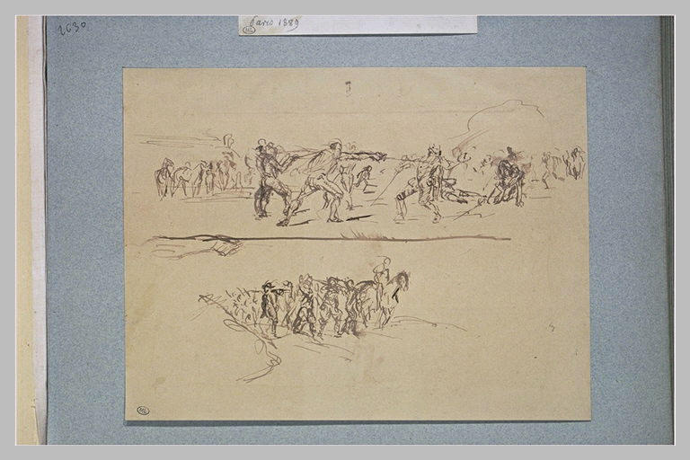 Duel et convoiement de prisonniers_0