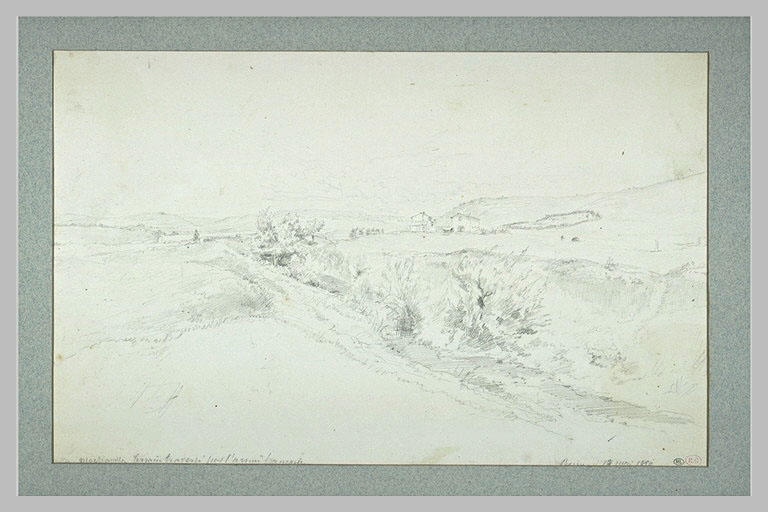 L'armée française arrive à la Maglianella, lors du siège de Rome_0