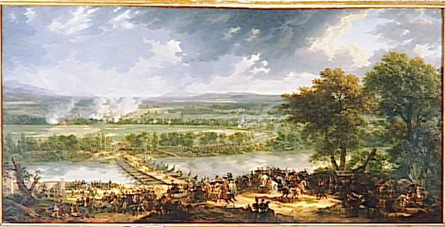 La bataille d'Arcole, le 17 novembre 1796 ; Bataille d'Arcole, le 17 novembre 1796, au moment où les colonnes autrichiennes déposent les armes et se rendent prisonnières, après la bataille (autre titre)_0