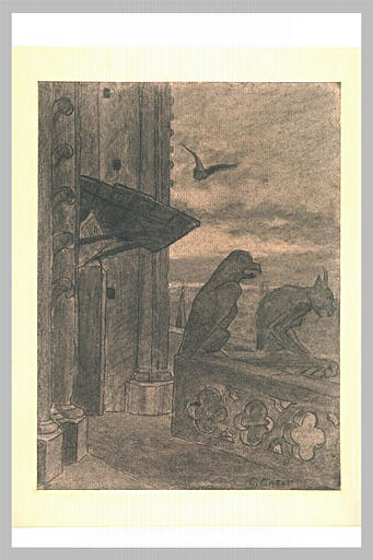 Les gargouilles sculptées de Notre Dame_0