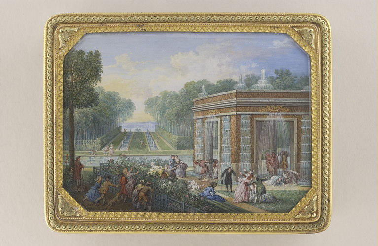 Jardins de Peterhof (tabatière)_0