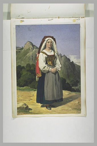 Paysanne de la campagne romaine_0