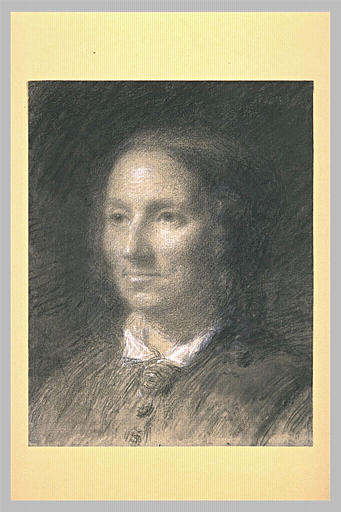 Portrait de femme, de trois quarts vers la gauche_0