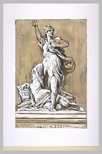 Projet de statue personnifiant la Défense Nationale en 1870-71_0