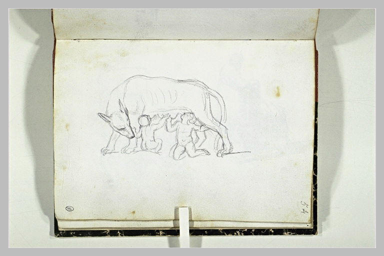 La louve allaitant Romulus et Remus_0