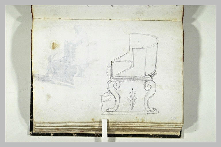 Etude d'un siège, d'après l'antique_0