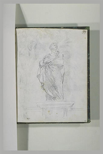 Etude d'une statue antique_0