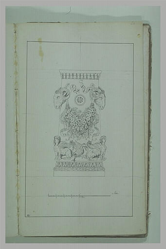 Etude d'après un élément d'architecture antique_0