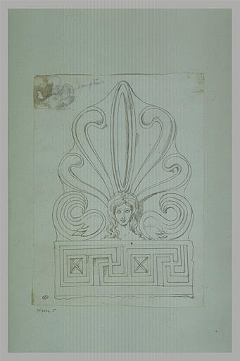 Etude d'après un bas-relief antique_0