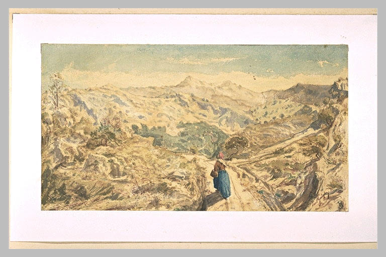 Une route dans la montagne_0