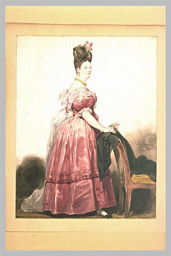 Portrait de mademoiselle Laure Devéria_0