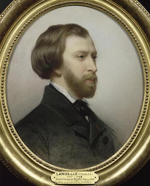 PORTRAIT D'ALFRED DE MUSSET_0