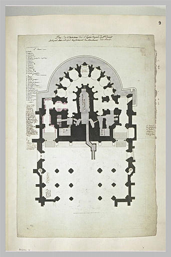 Plan des caveaux de Saint-Denis_0