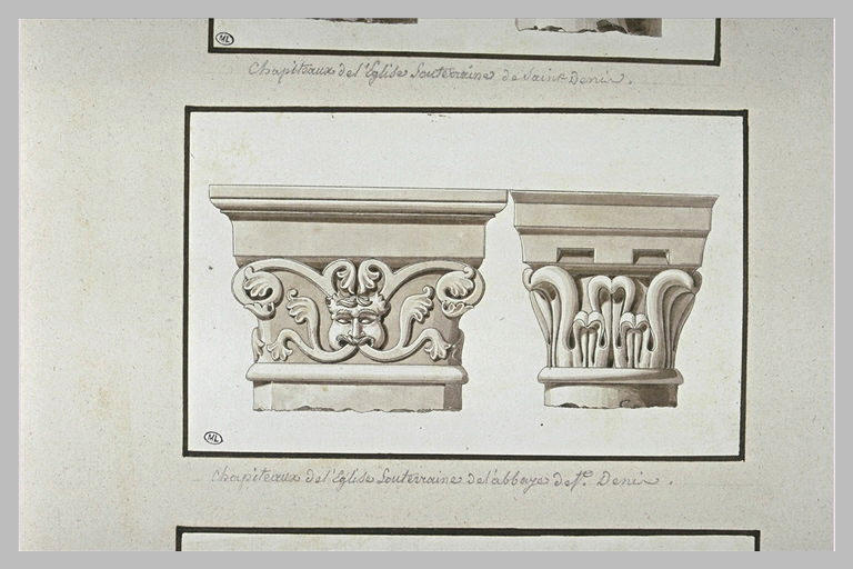 Chapiteaux de l'abbaye de Saint-Denis_0