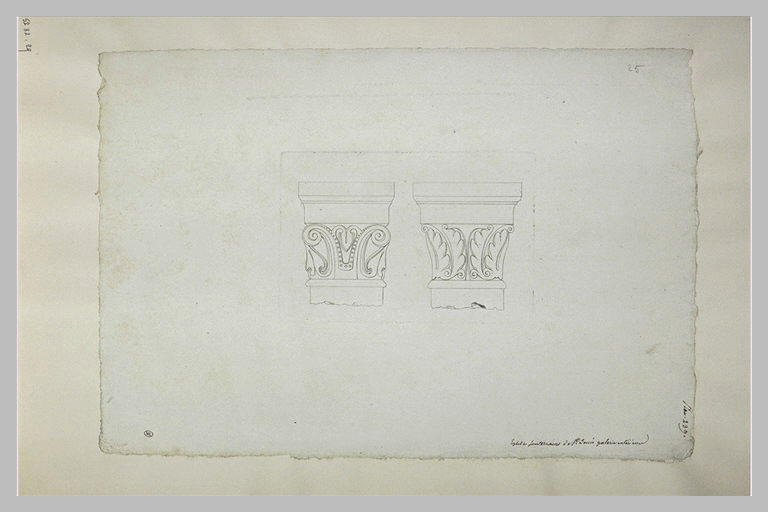 Chapiteaux de l'abbaye de Saint-Denis_0