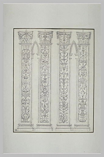 Ornements décoratifs provenant du tombeau de Louis XII_0