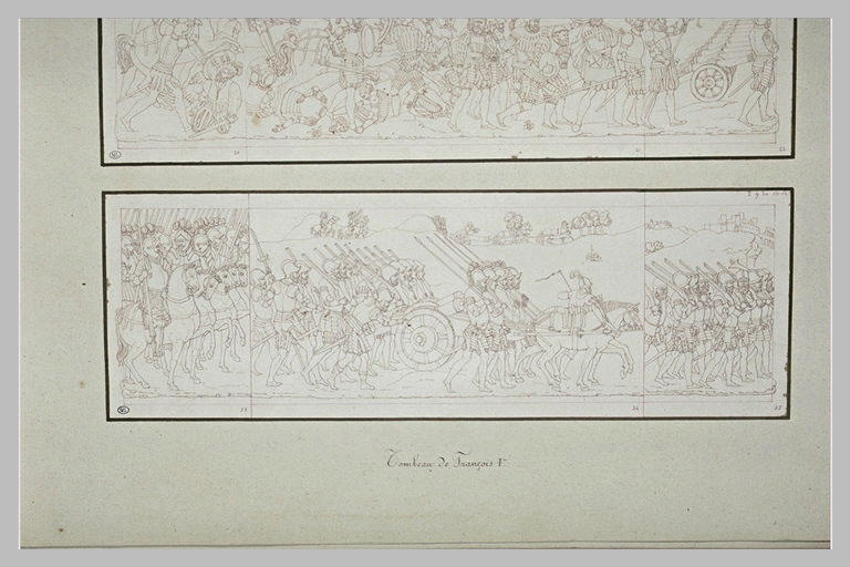 Bas-relief provenant du tombeau de François Ier : armée_0