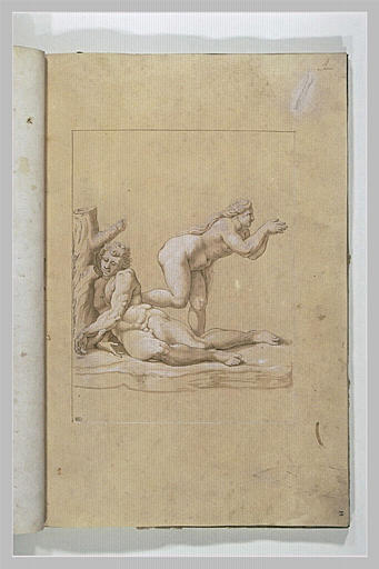Figures d'Adam et d'Eve dans la Création d'Eve_0