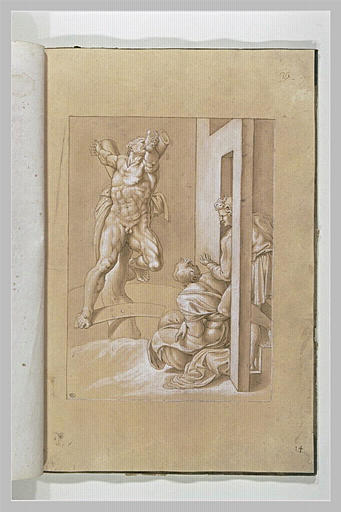 Le supplice d'Aman. Fragment d'Esther et d'Assuérus_0