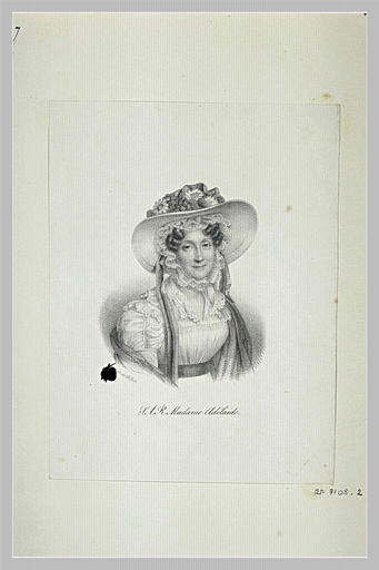 Portrait de S.A.R. Madame Adélaïde_0