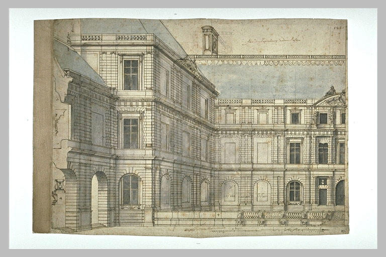 Etude pour le palais du Luxembourg_0