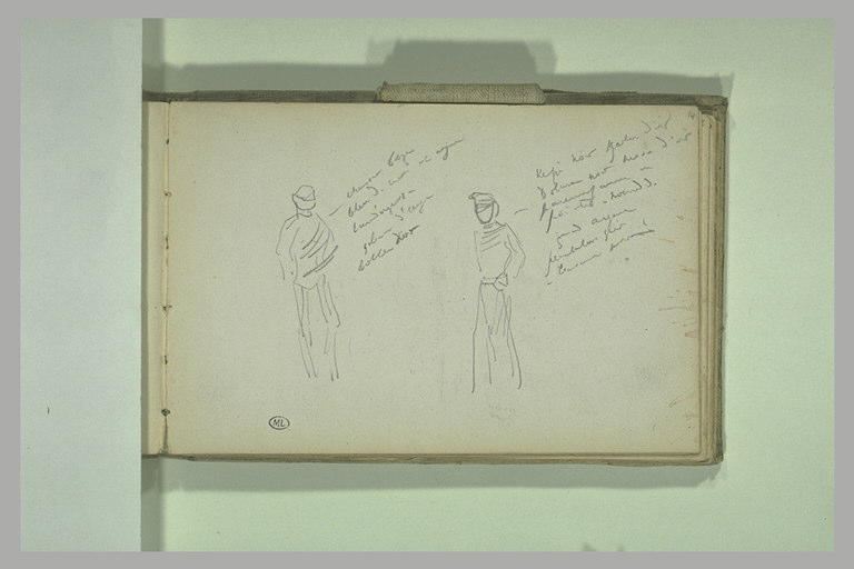 Deux études de soldat_0