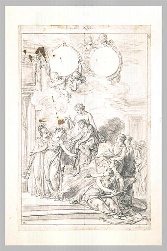 Jeune enfant entouré des Atrs libéraux ou des Muses_0