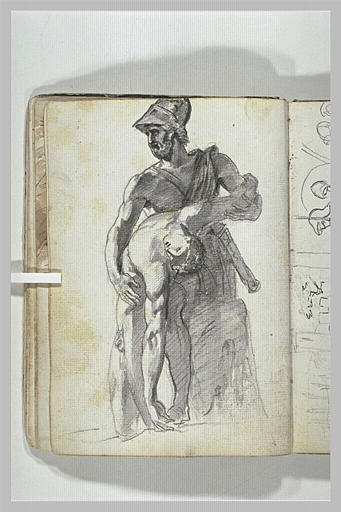 Etude de statue d'après l'antique_0
