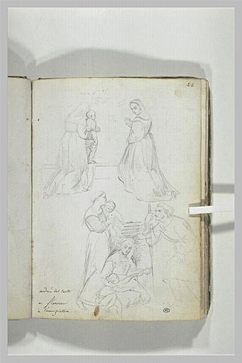 Etude d'après une composition religieuse_0