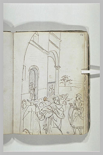 Etude d'après une composition avec plusieurs figures_0