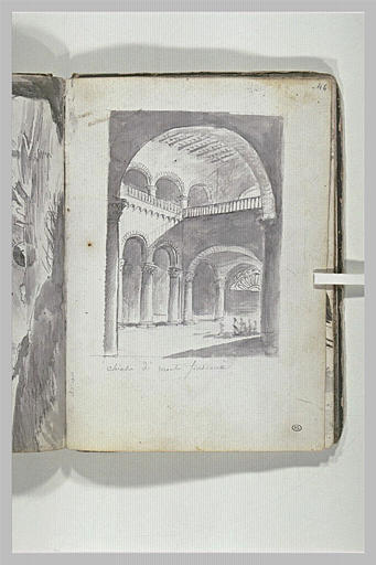 Vue d'un intérieur d'église_0