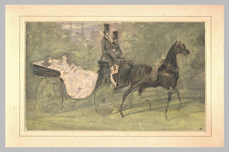 Equipage dans un parc_0