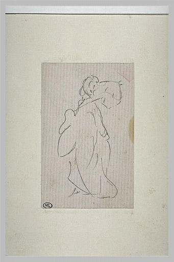 Femme tenant une ombrelle_0