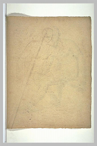 Silhouette d'éphèbe assis_0