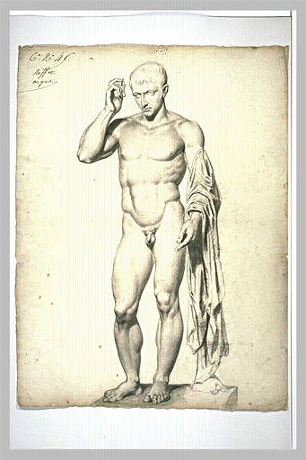 Copie d'après une statue antique_0