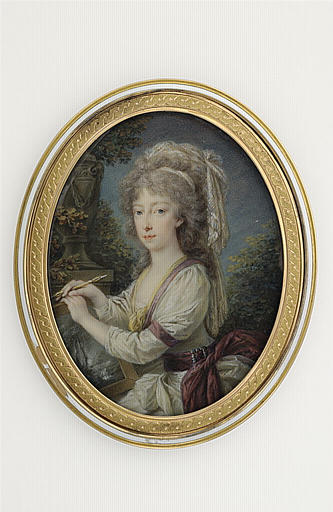 Portrait de Marie-Caroline, reine de Naples_0