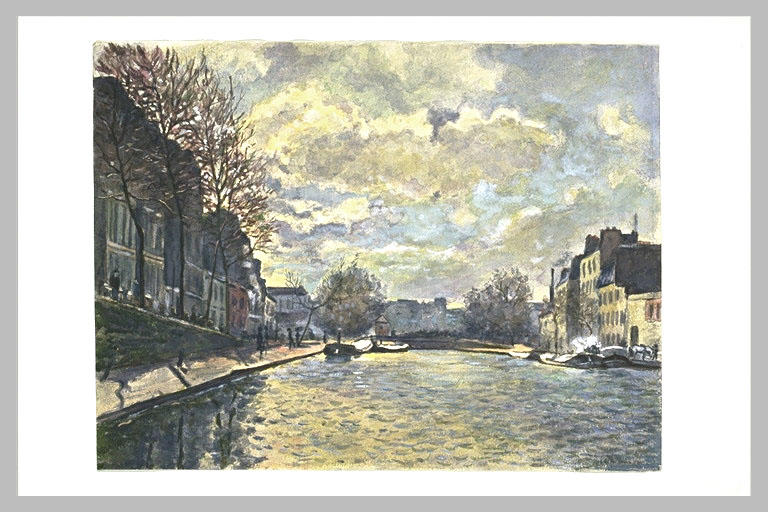 Vue du canal Saint-Martin_0