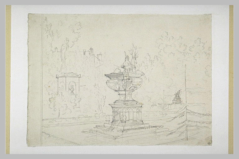 Vue du jardin du château d'Anet_0
