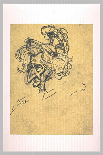 Portrait charge de Berlioz_0
