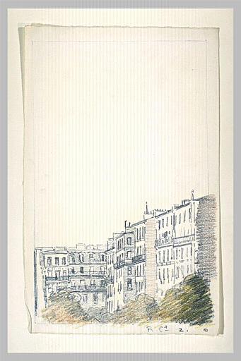 Groupe d'immeubles vus d'une fenêtre_0