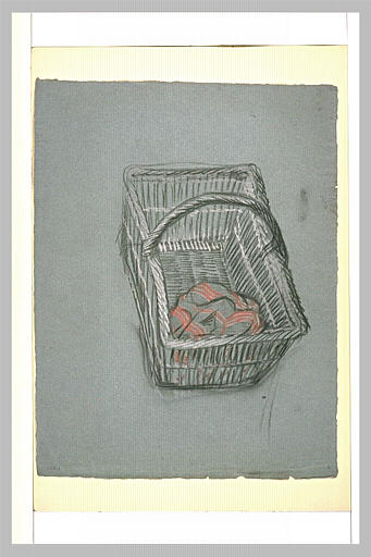 Panier avec un linge dand le fond_0