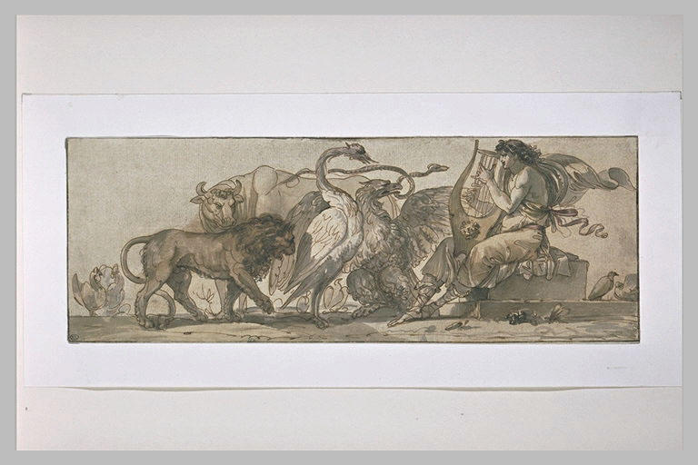 Orphée charmant les animaux_0